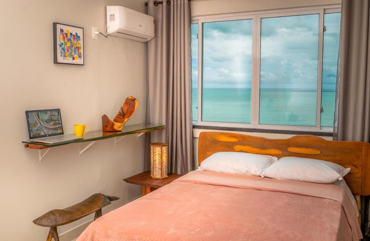 Apartamento Vista Mar Melhor Localizacao Da Cidade ฟอร์ตาเลซา ภายนอก รูปภาพ