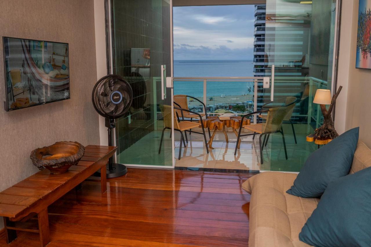 Apartamento Vista Mar Melhor Localizacao Da Cidade ฟอร์ตาเลซา ภายนอก รูปภาพ
